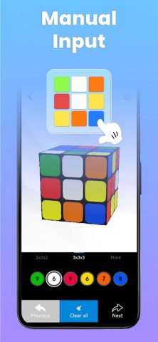 CubeSolver AI — Magic Cube 3D — скриншот 4