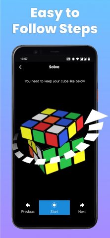 CubeSolver AI — Magic Cube 3D — скриншот 5