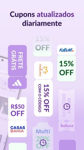 Cuponomia: Cupons e Cashback для Android — скриншот 2