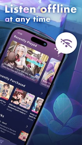 DLsite Sound для Android — скриншот 2