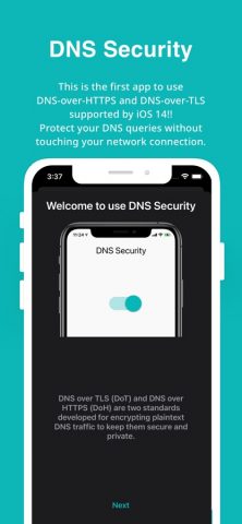 DNS Security для iOS — скриншот 1