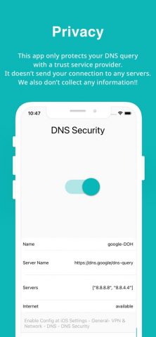 DNS Security для iOS — скриншот 4