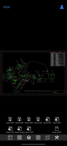 DWG Tools — View & Convert DWG для iOS — скриншот 3