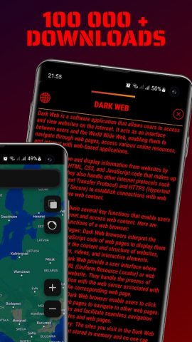 Dark Web для Android — скриншот 2
