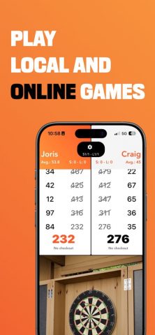 Dart Scores для iOS — скриншот 2