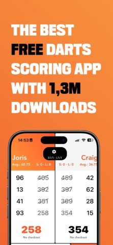 Dart Scores для iOS — скриншот 3