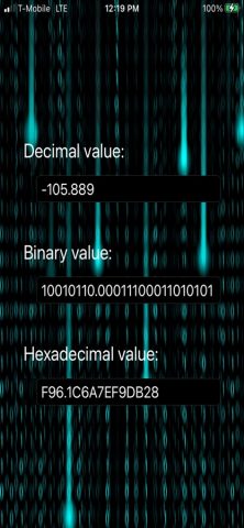 Decimal-Binary-Hex Converter для iOS — скриншот 1