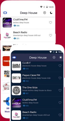 Deep House Radio для Android — скриншот 3