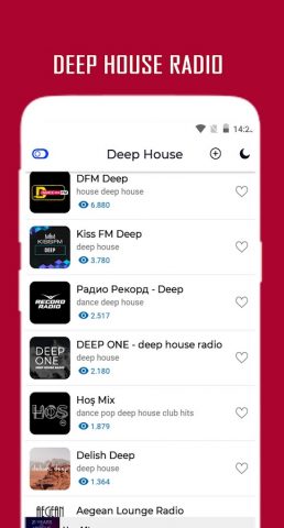 Deep House Radio для Android — скриншот 5