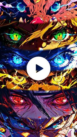 Demon Anime Live Wallpaper HD для Android — скриншот 1