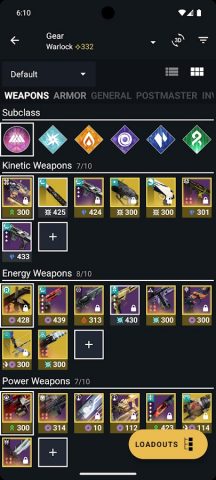 Destiny 2 Companion для Android — скриншот 4