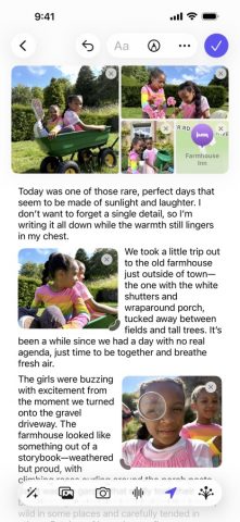 Дневник для iOS — скриншот 4