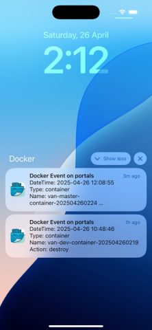 Docker Management для iOS — скриншот 2