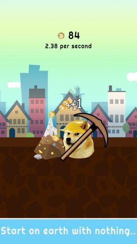 Doge Miner — Doge Coin Clicker — скриншот 1