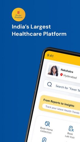 Dr Lal PathLabs — Blood Test для Android — скриншот 1