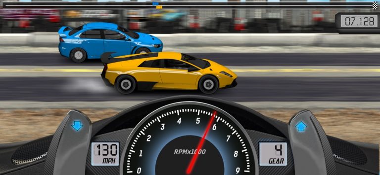 Drag Racing: Гонка для iOS — скриншот 2