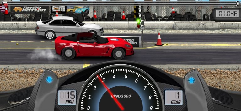 Drag Racing: Гонка для iOS — скриншот 4