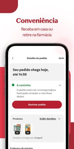 Drogasil: Drogaria Online 24h для Android — скриншот 3