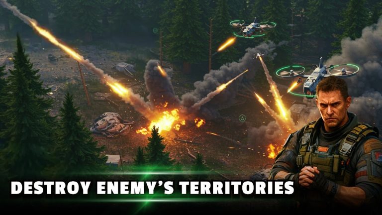 Drone Fighter: War Battlefield для Android — скриншот 2