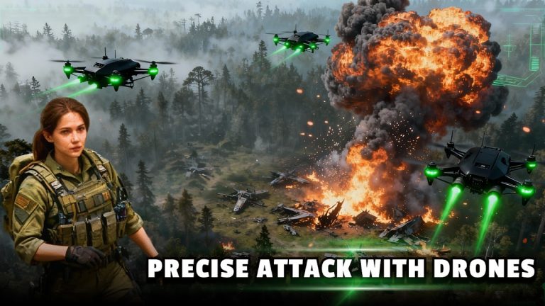 Drone Fighter: War Battlefield для Android — скриншот 3