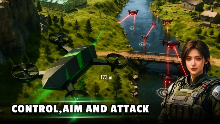 Drone Fighter: War Battlefield для Android — скриншот 5