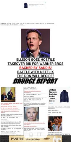 Drudge Report (Official App) для Android — скриншот 1