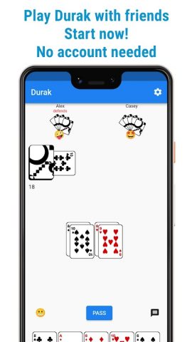 Дурак: играйте с друзьями для Android — скриншот 1