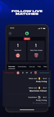 EA SPORTS App для Android — скриншот 1