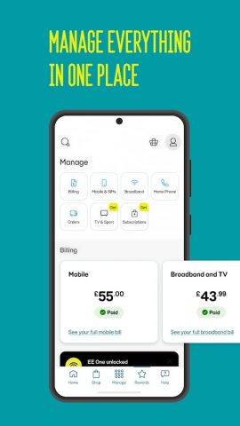 EE: Mobile, broadband & tech для Android — скриншот 4