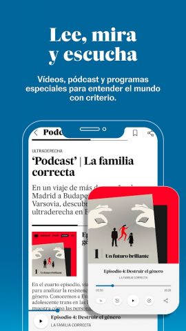 EL PAÍS для Android — скриншот 3