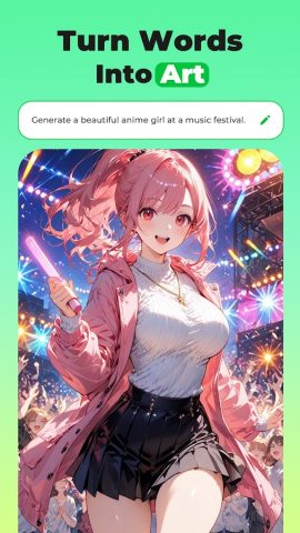 ETM: Генератор Искусства AI для Android — скриншот 1