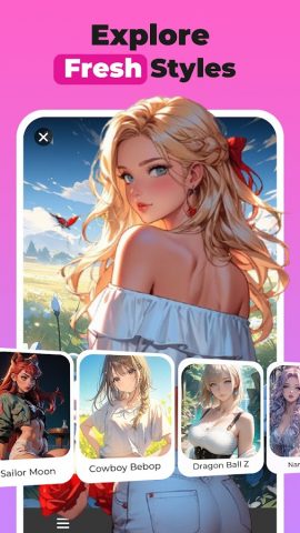 ETM: Генератор Искусства AI для Android — скриншот 4