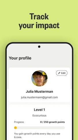 Ecosia: Search to plant trees для Android — скриншот 3