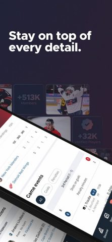 Elite Prospects — Hockey Stats для Android — скриншот 2