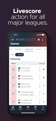 Elite Prospects — Hockey Stats для Android — скриншот 3