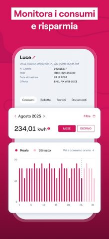 Enel Energia для Android — скриншот 2