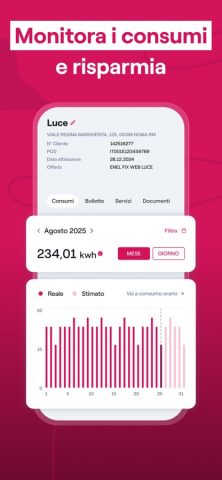 Enel Energia для iOS — скриншот 2