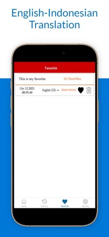 English-Indonesian Translation для iOS — скриншот 5