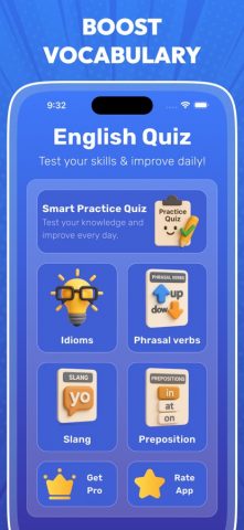 English Quiz test your level для iOS — скриншот 4