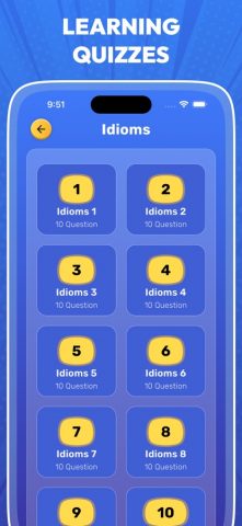 English Quiz test your level для iOS — скриншот 5