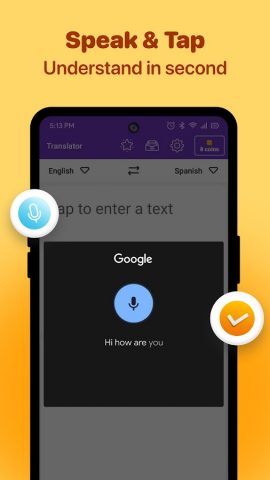 English — Spanish Translator для Android — скриншот 5