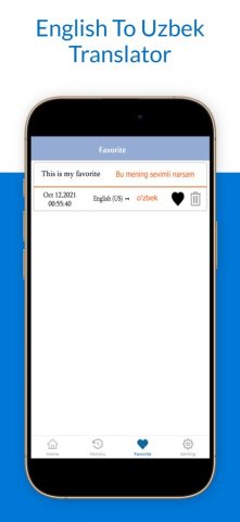 English To Uzbek Translation для iOS — скриншот 4