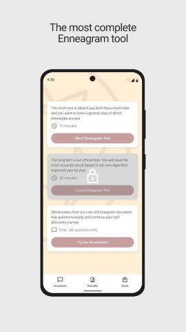 Enneagram Personality Test для Android — скриншот 1
