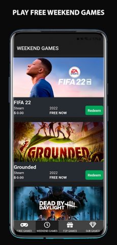 Epic Freebie Games Radar для Android — скриншот 2