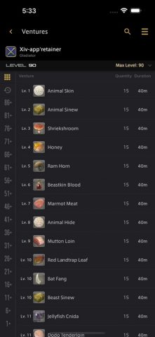 FINAL FANTASY XIV Companion для iOS — скриншот 3