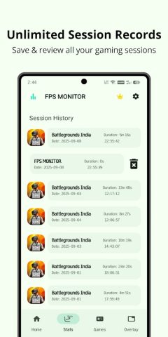 FPS MONITOR — GPU FPS TRACKER для Android — скриншот 4