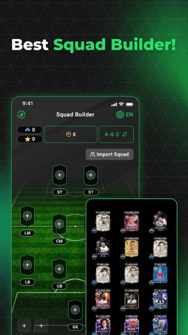 FUT 26 Card Creator для Android — скриншот 5
