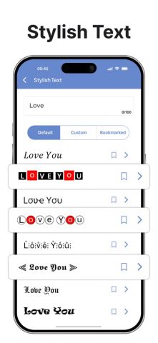 Fancy Fonts — Text Generator для iOS — скриншот 4