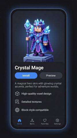 Fantasy Hero Skins Pack для Android — скриншот 3