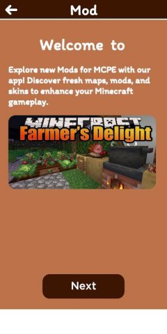Farmer Delight Mode For MCPE для Android — скриншот 4